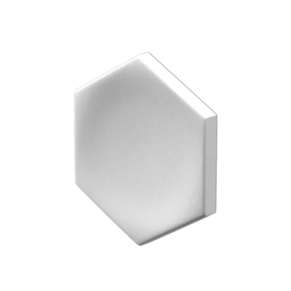 90045957 3D Дизайнерская панель HEKSA-button, 200х173х17 мм в упаковке 8 шт, 0,208 м² STLM-0093805 ARTPOLE