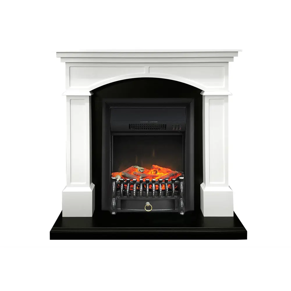 Каминокомплект Langford с очагом Fobos Bl белый 83401915 STLM-2029727 ROYAL FLAME 