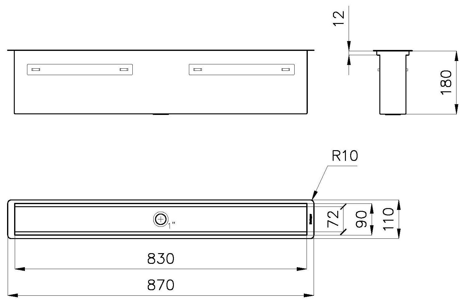 Канал для кухни из нержавеющей стали Foster 3025 801 ARCH-00067036 - Вид №5