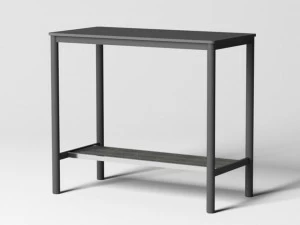 Grado Design Высокий прямоугольный стальной стол со столешницей из МДФ Pipe