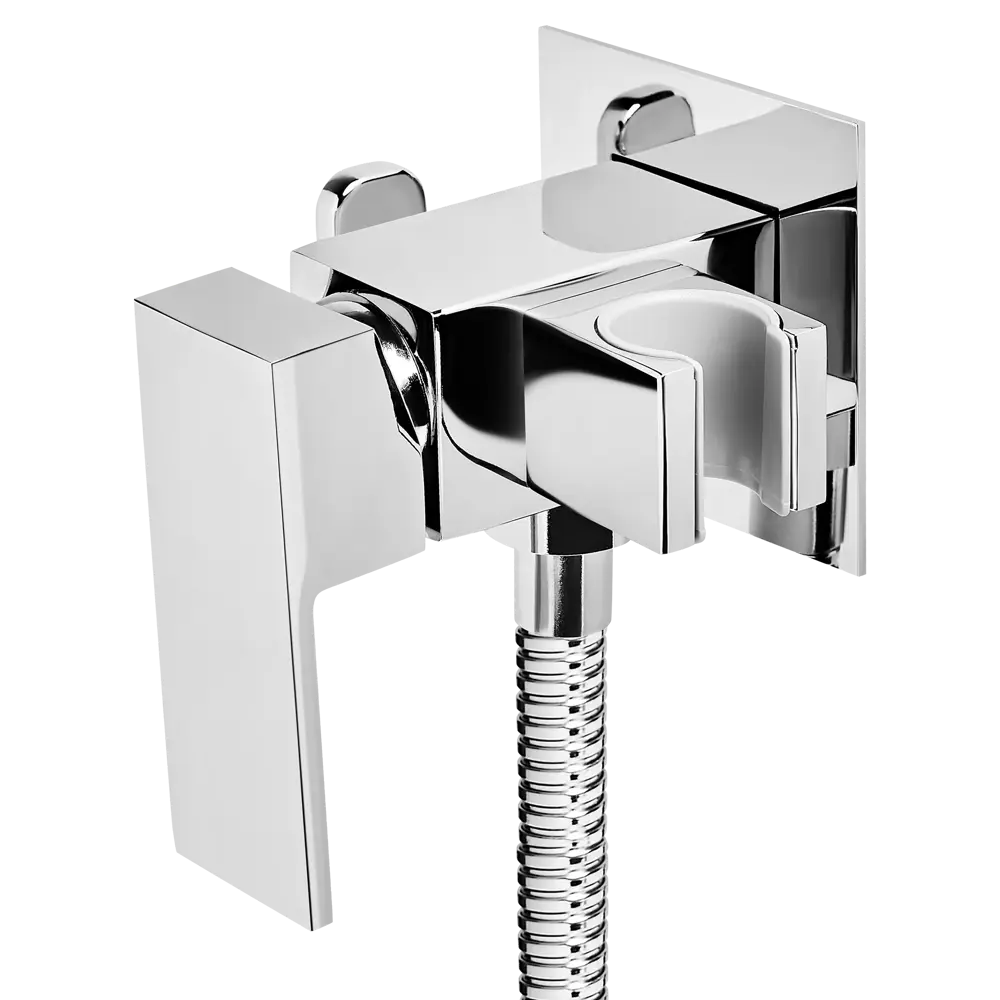 Гигиенический душ KONSENSA Прато скрытый монтаж, набор со смесителем, цвет хром STLM-2006668 - Вид №7