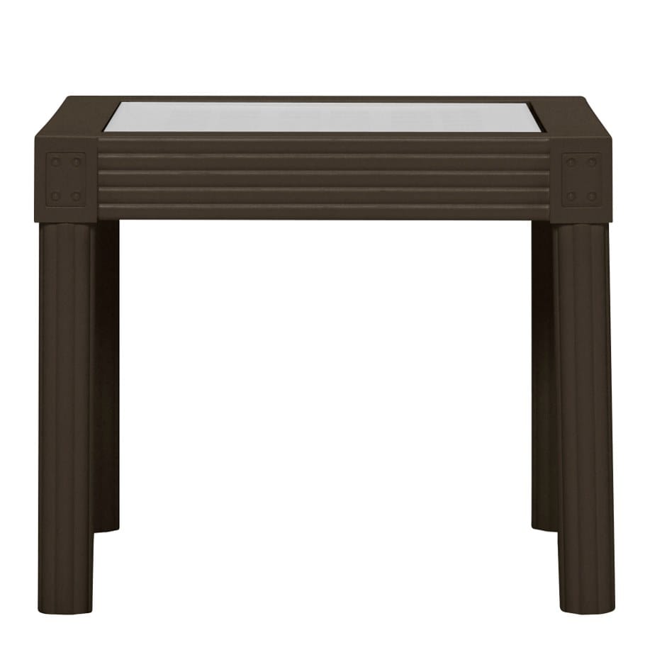 Прямоугольный стол из алюминия и стекла JANUS et Cie Quadratl ARCH-00140864 - Вид №5