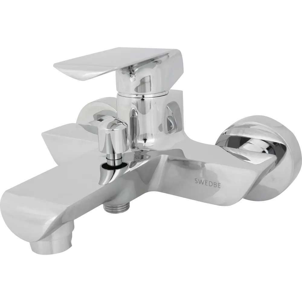 Смеситель для ванны Swedbe Flora однорычажный цвет хром STLM-2108937