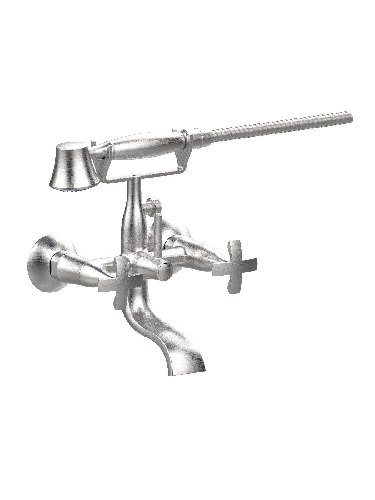 Настенный наружный смеситель для ванны с ручным душем Rubinetterie Frattini Lucrezia ARCH-00019695 - Вид №8