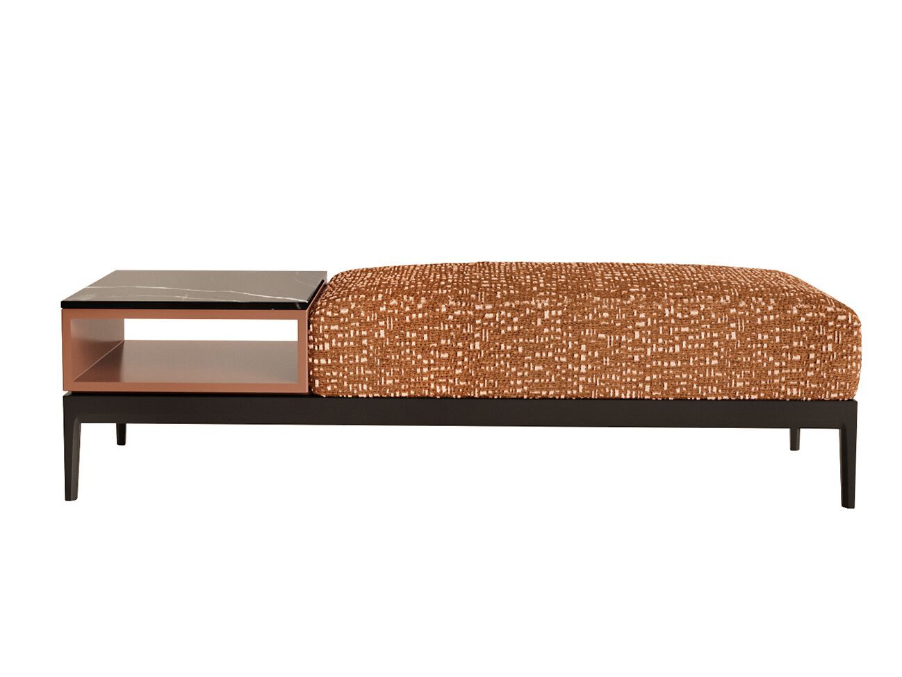 Мягкая скамейка из ткани ANA ROQUE INTERIORS ARCH-00053045