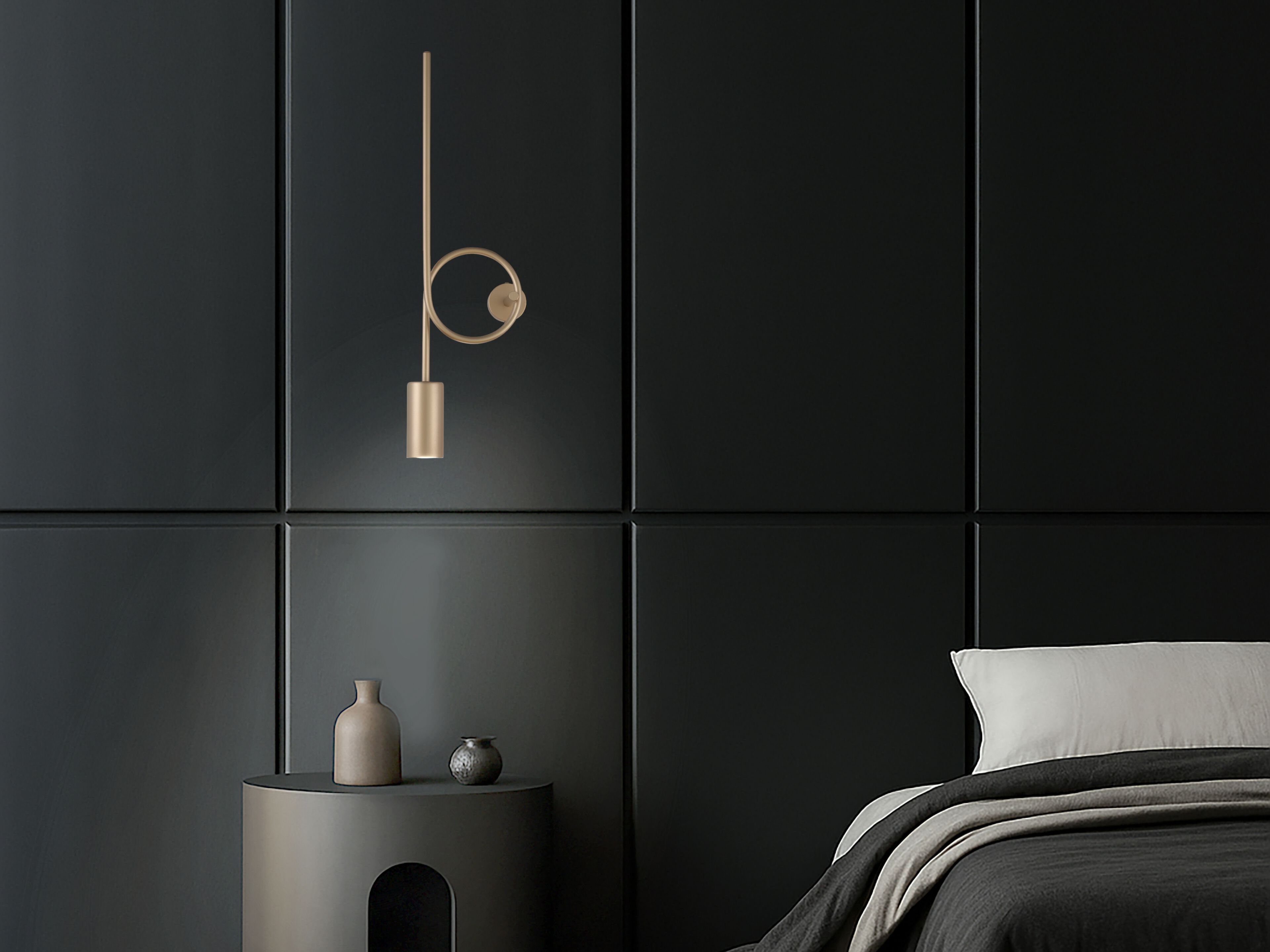 Светодиодный настенный светильник из боросиликатного стекла Euroluce Lampadari допамин ARCH-00093880 - Вид №2