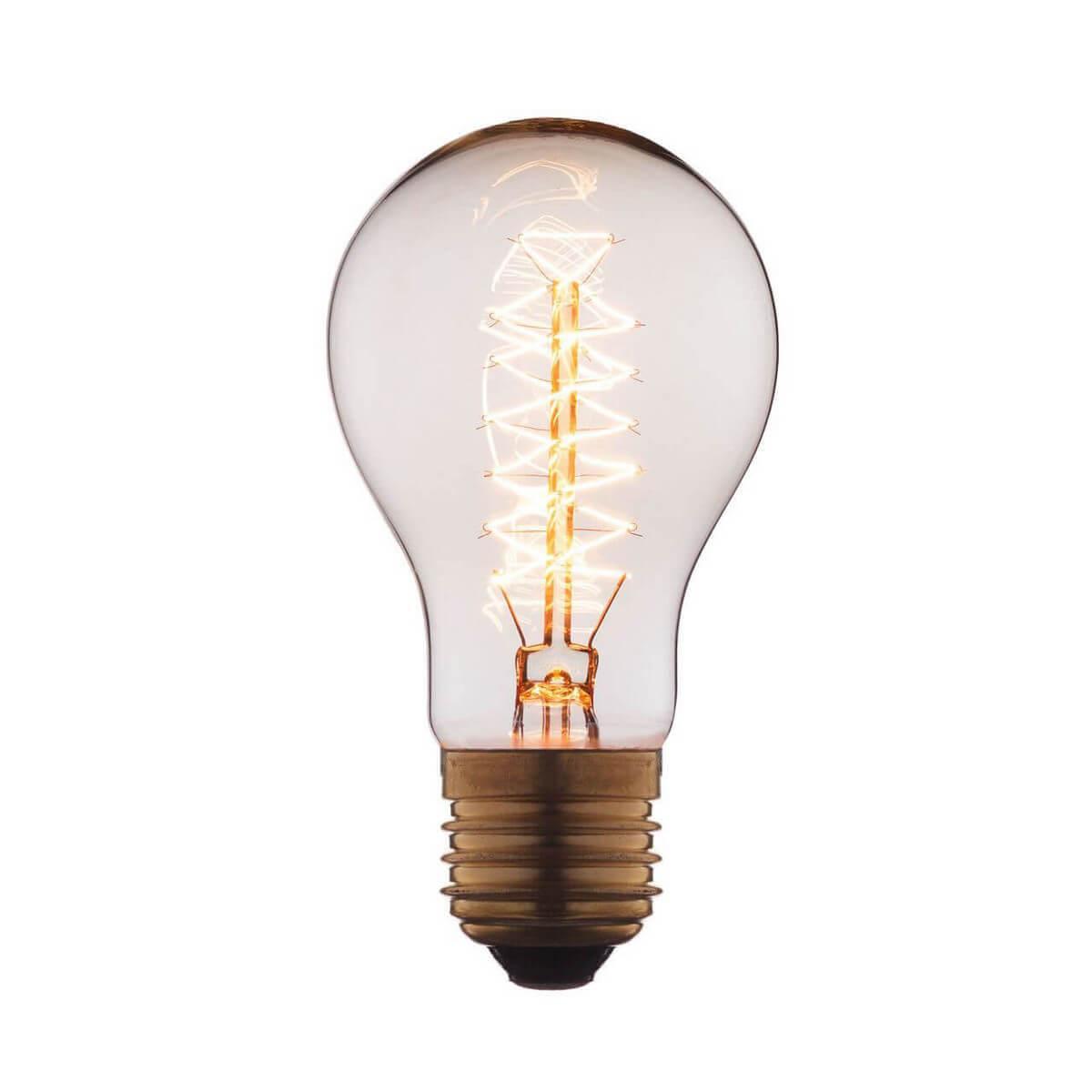 1004 Лампа накаливания E27 60W прозрачная Loft IT Edison Bulb