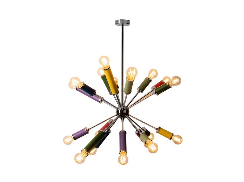 Металлический светодиодный подвесной светильник Lampex Italiana Lumen ARCH-00006611