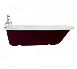 Gentry Home Bexley Cast iron bathtubs with feet Ral 4004 GH100316