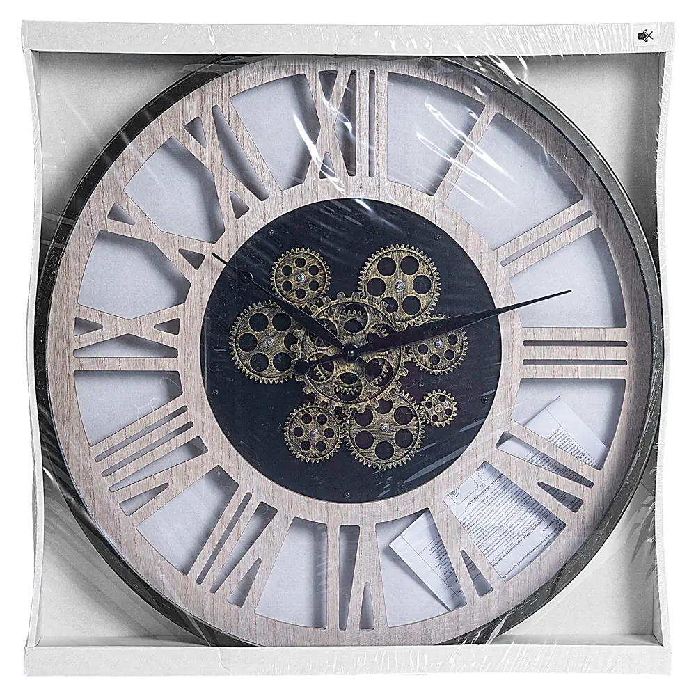 Настенные часы Dream River Шестеренки золотые с бесшумным механизмом 89359829 STLM-1571750 - Вид №3