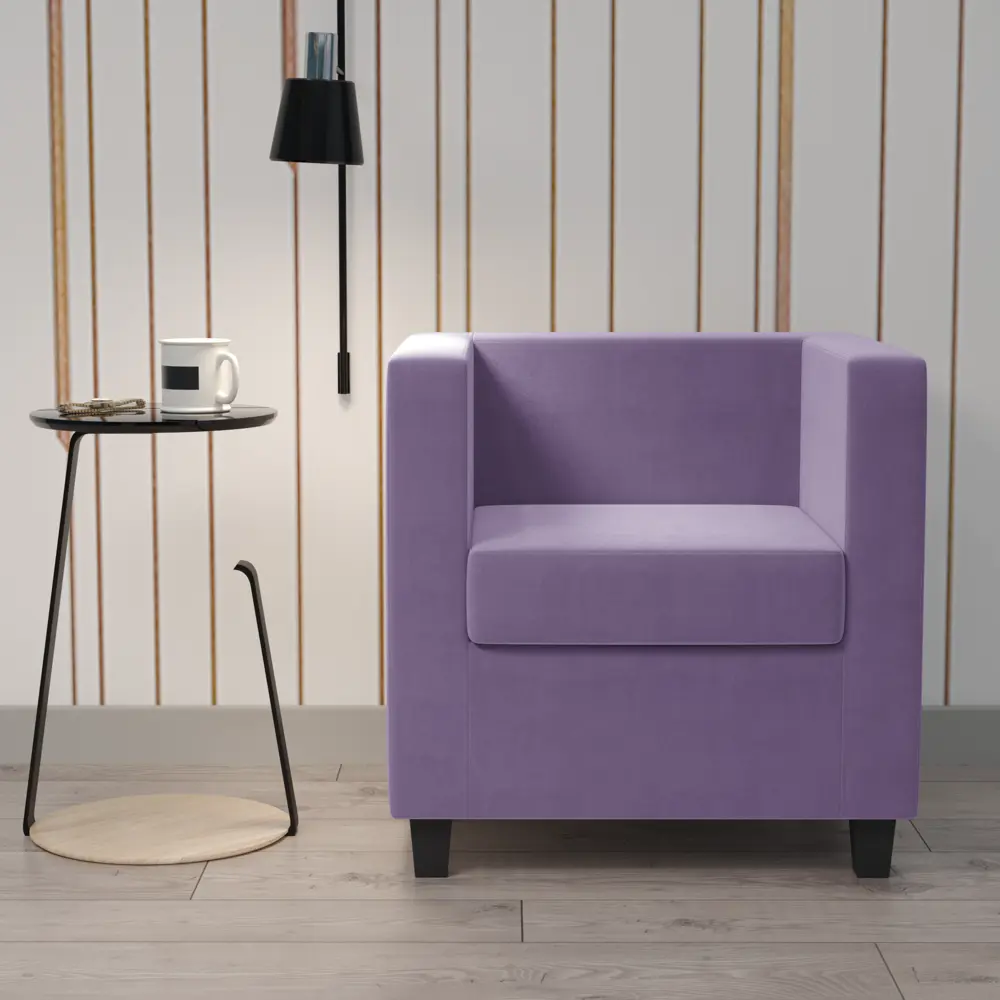 Кресло полиэстер Seasons Корса 73x65x73 см цвет сиреневый STLM-2128758 - Вид №2