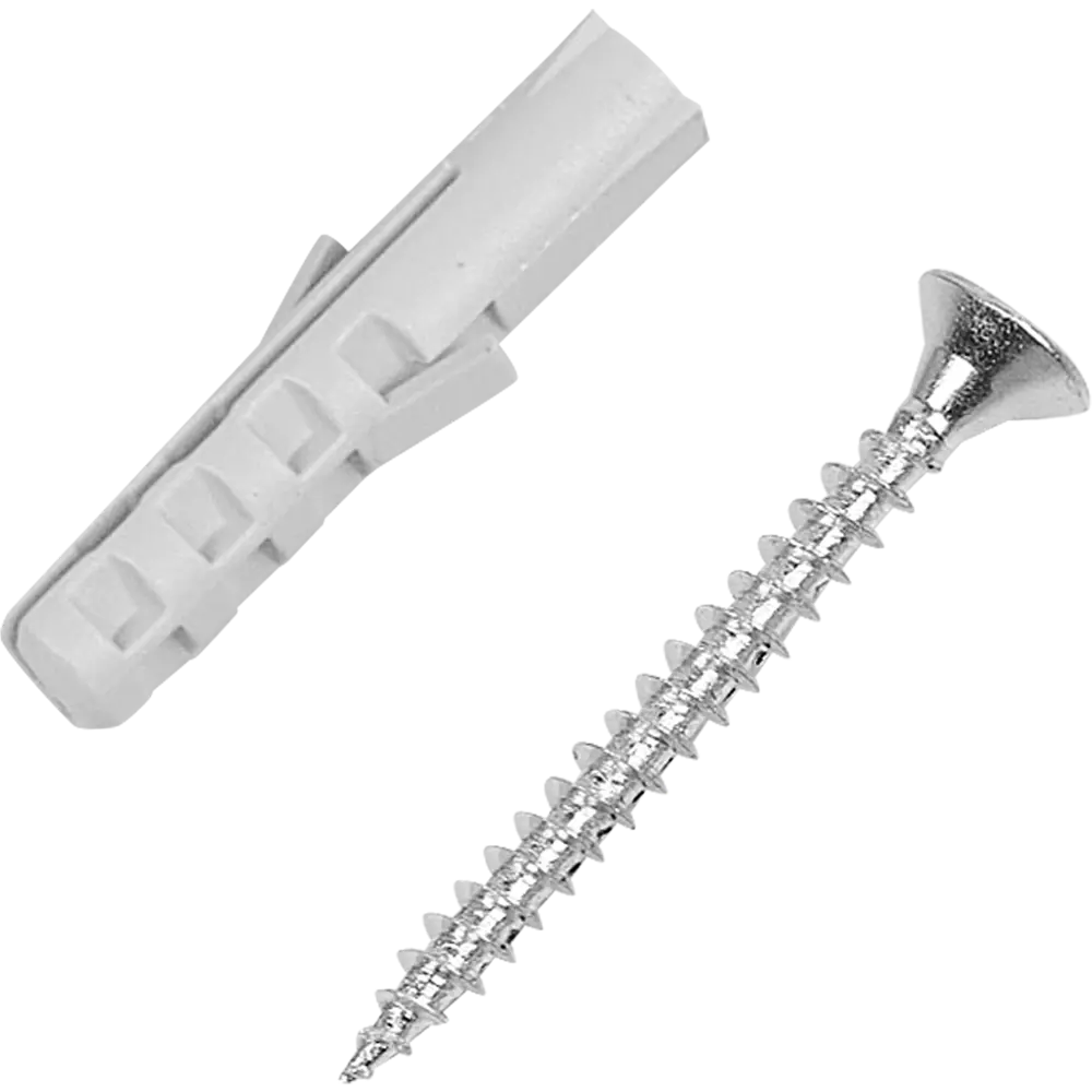 Дюбель потайной STANDERS PND 4×20 мм с шурупом 2.5×25 мм, нейлон, 20 шт 83387755 STLM-1005004 - Вид №3