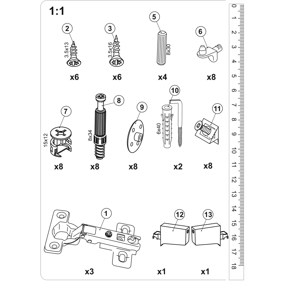 Зеркальный шкаф Santreyd Турин с системой плавного закрывания 86142939 STLM-0066401 - Вид №4