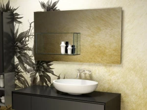 MOMA Design Зеркало с полкой для ванной