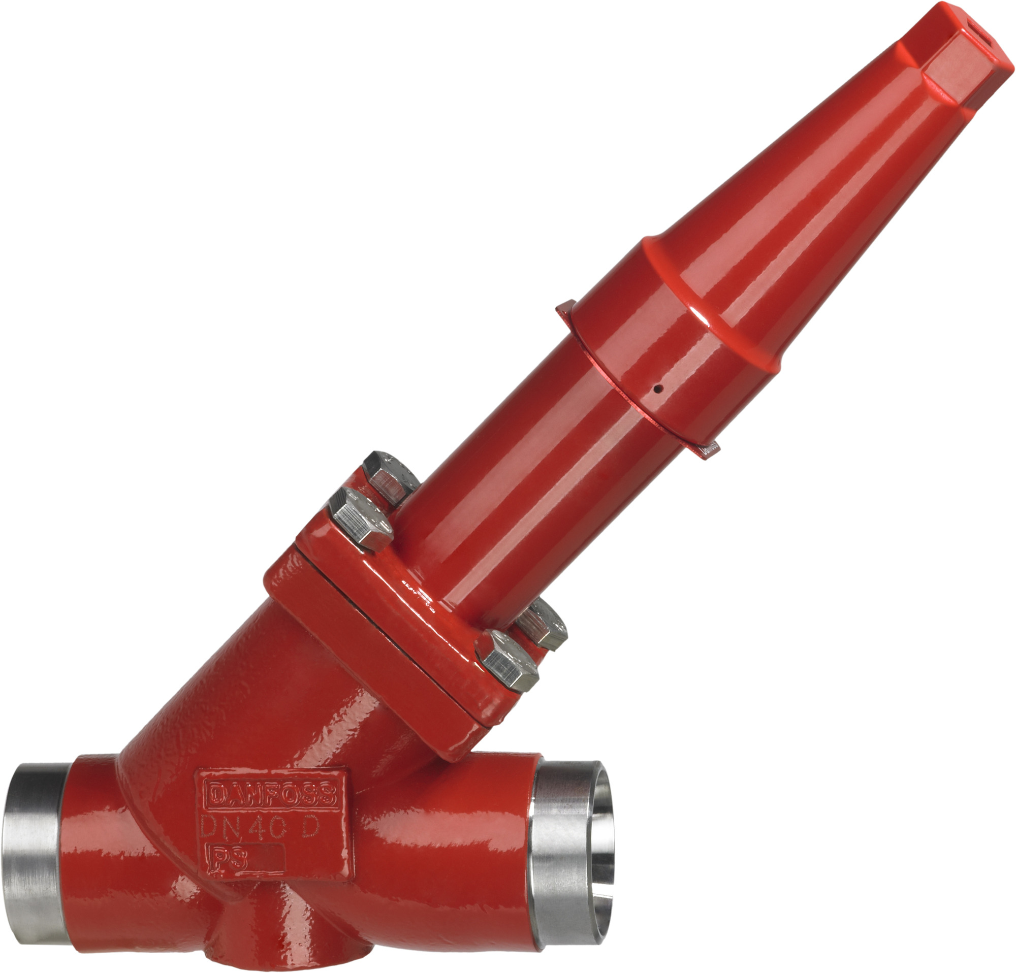 Danfoss SVA-L — запорные клапаны с удлиненным штоком SVA-L 25 A STR H-WHEEL Запорный клапан 148B5470  - Вид №5