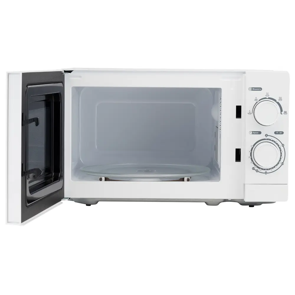 Микроволновая печь Hyundai HYM-M2064 20 л 44x25.9x32.8 механическое цвет белый Santreyd STLM-2200932 - Вид №2