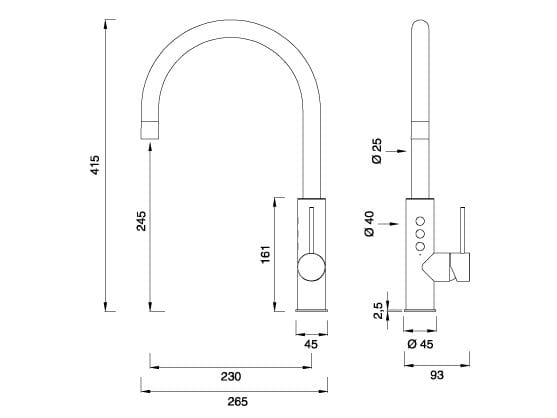 Диспенсер для питьевой воды / кухонный кран CEADESIGN ECO-DRINKING TAP WATER ARCH-00095687 - Вид №2