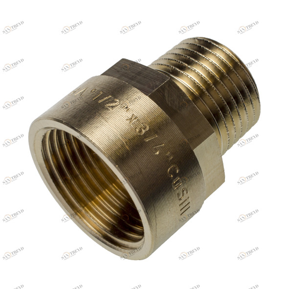 132421438 SANHA 3242 PURAFIT переходник НР-ВР, 1/4ax3/8i мм 