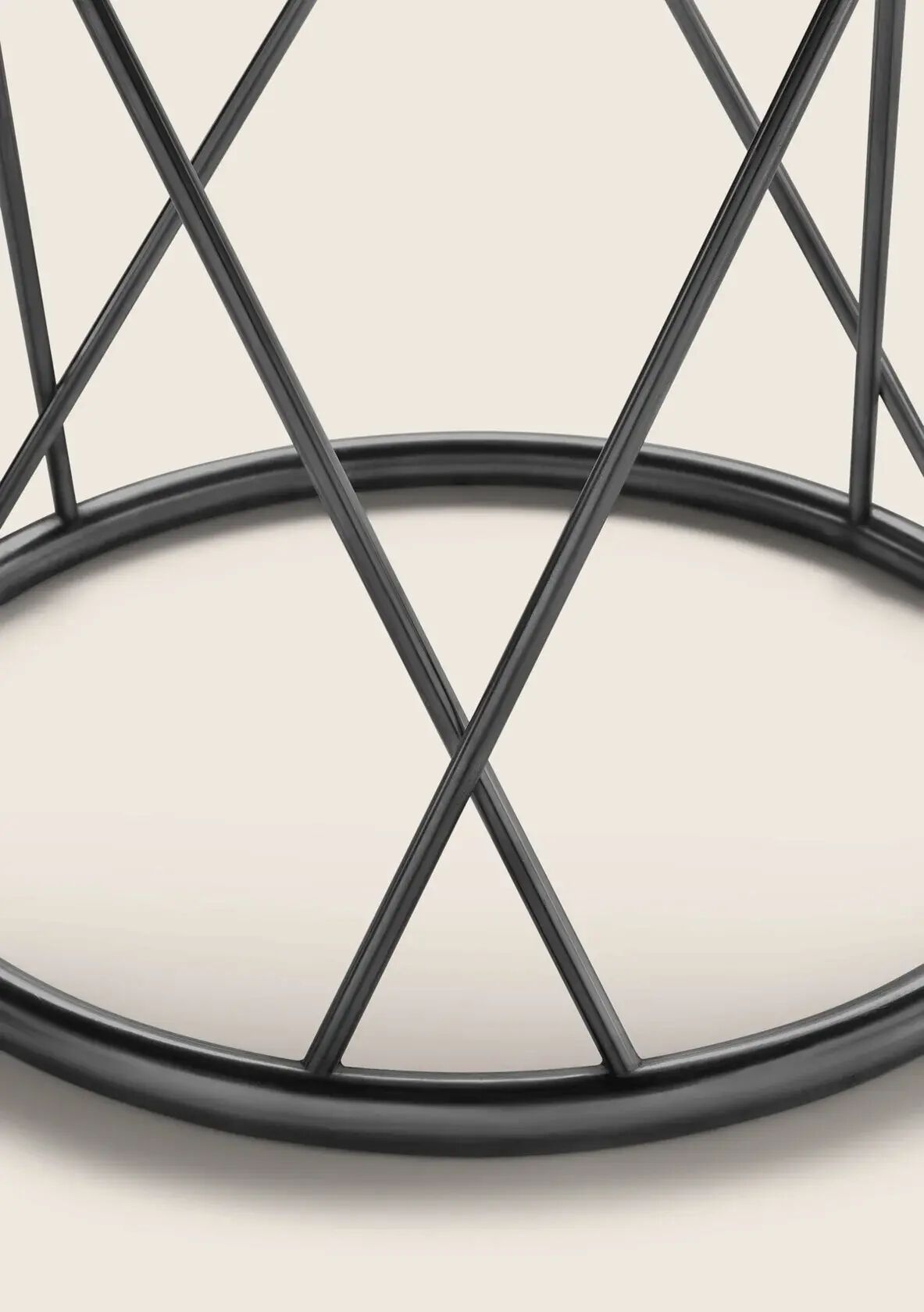 Круглый стальной стол с порошковым покрытием Flexform Torcello ARCH-00028021 - Вид №7