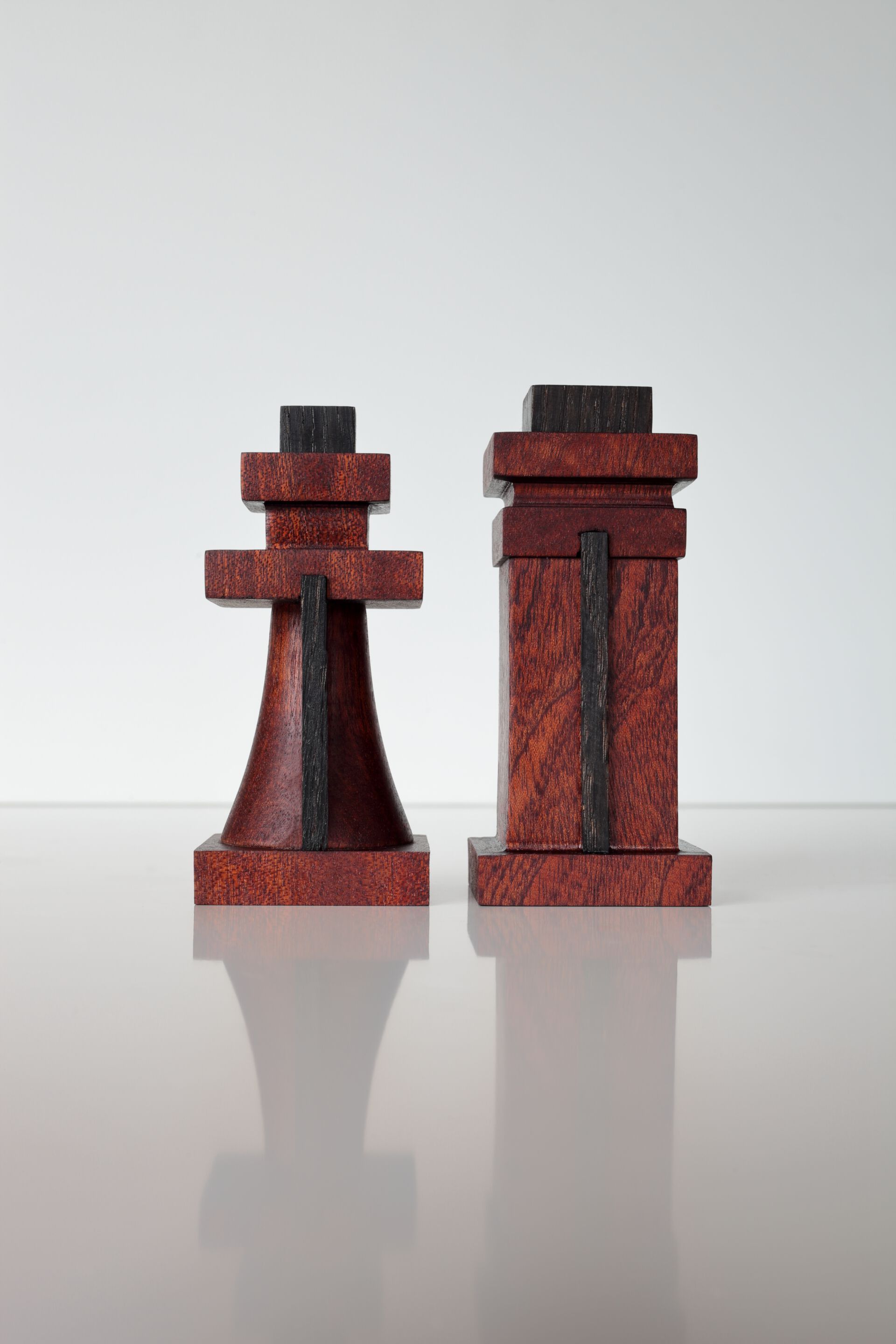 Шахматная доска из массива дуба и красного дерева Deodara SCACCHI ARCH-00001135 - Вид №8