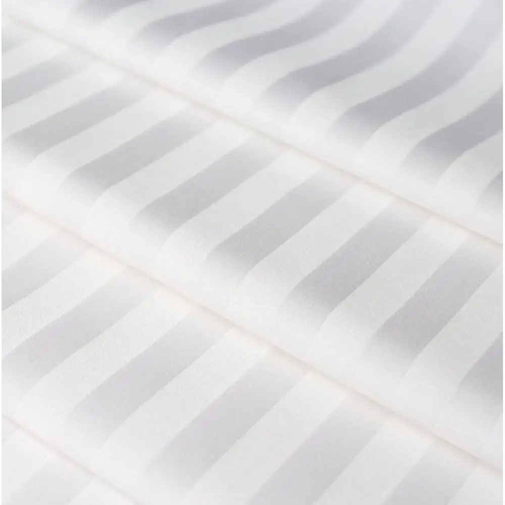 Пододеяльник Tex Republic 200Х220 страйп-сатин цвет белый 31111 STLM-2180600 - Вид №1