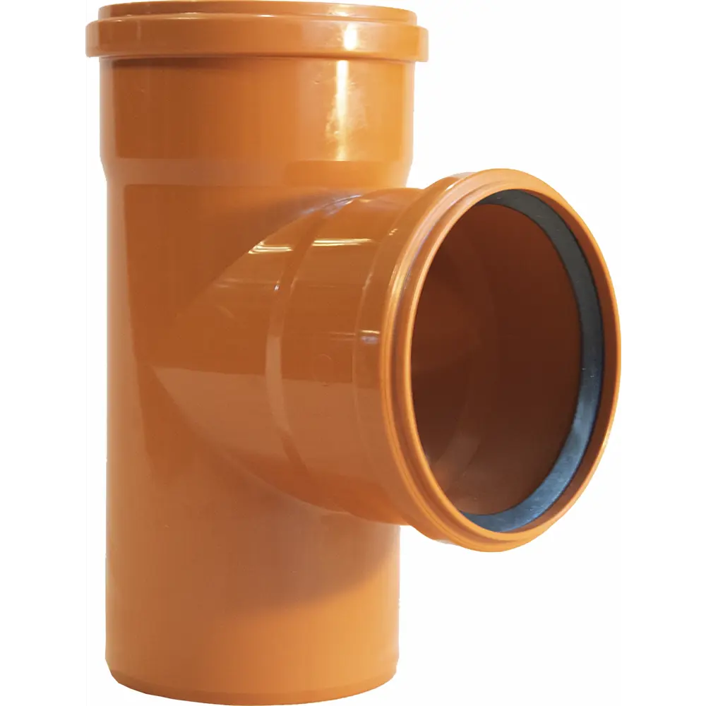 Тройник наружный 87 градусов 110x110 мм ОПТИПЛАСТИК STLM-2194931