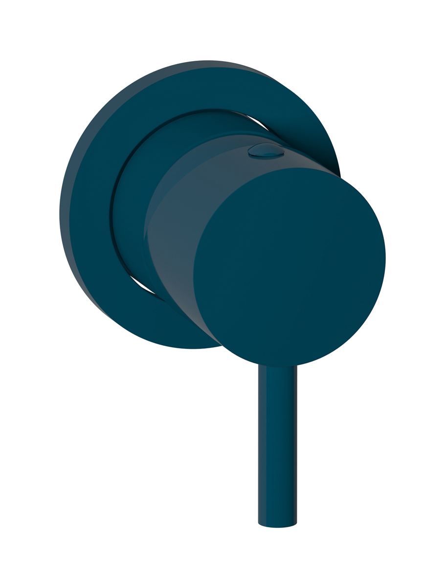 Внешние части встроенного смесителя на 1 потребителя WE ARE IB co305bl Blue Garda Colore