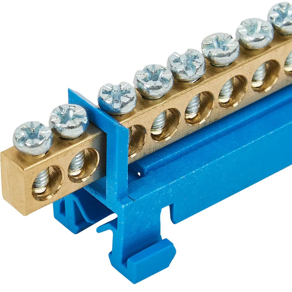 Шина N TDM Electric 6x9 мм 12 групп стойка малая STLM-2145628 - Вид №1