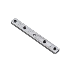 Соединитель для шины Atlant металл цвет серебристый