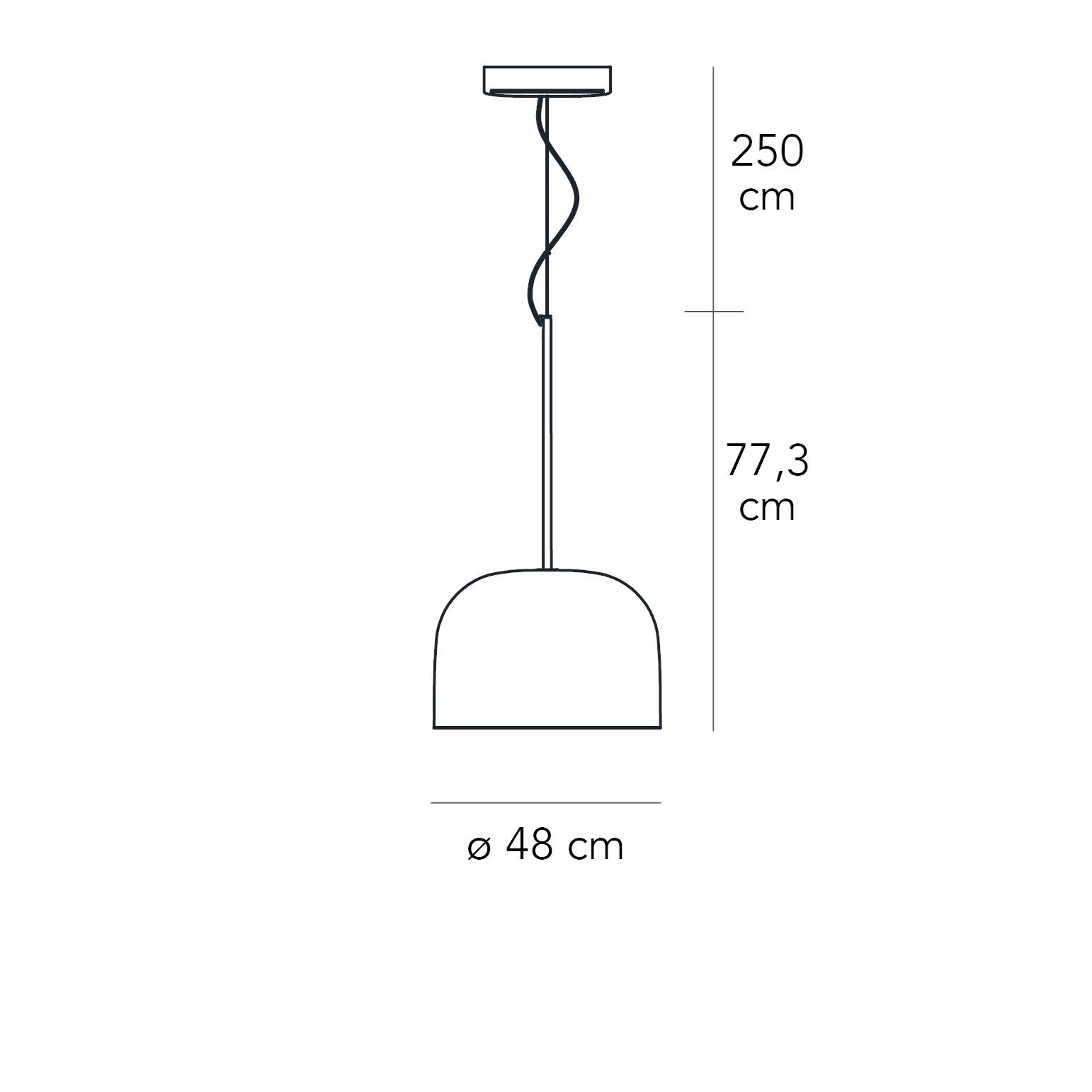 Выдувное стекло светодиодный подвесной светильник FontanaArte экватор ARCH-00147516 - Вид №6