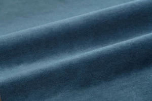 COLORISTICA Ткань мебельная  Велюр  Swiss velvet Синий
