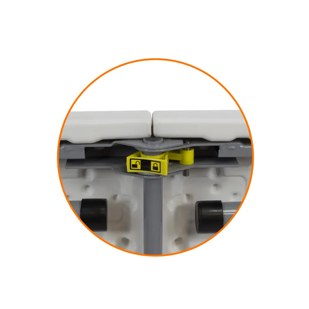 Стол-книжка садовый прямоугольный Metmebel Сатурн складной 181x74.5x74.5 пластик белый STLM-2066790 - Вид №2
