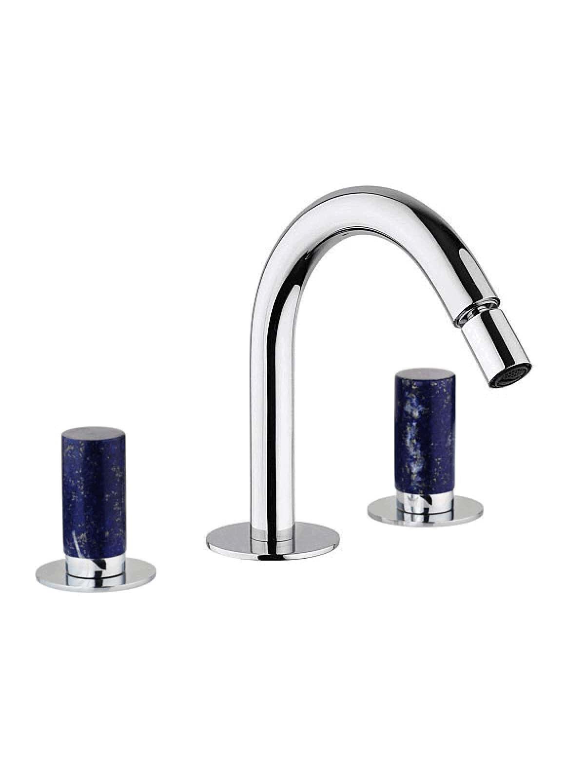 Смеситель для биде с 3 отверстиями и отдельными розетками Rubinetterie Frattini Pepe XL ARCH-00032699 - Вид №9