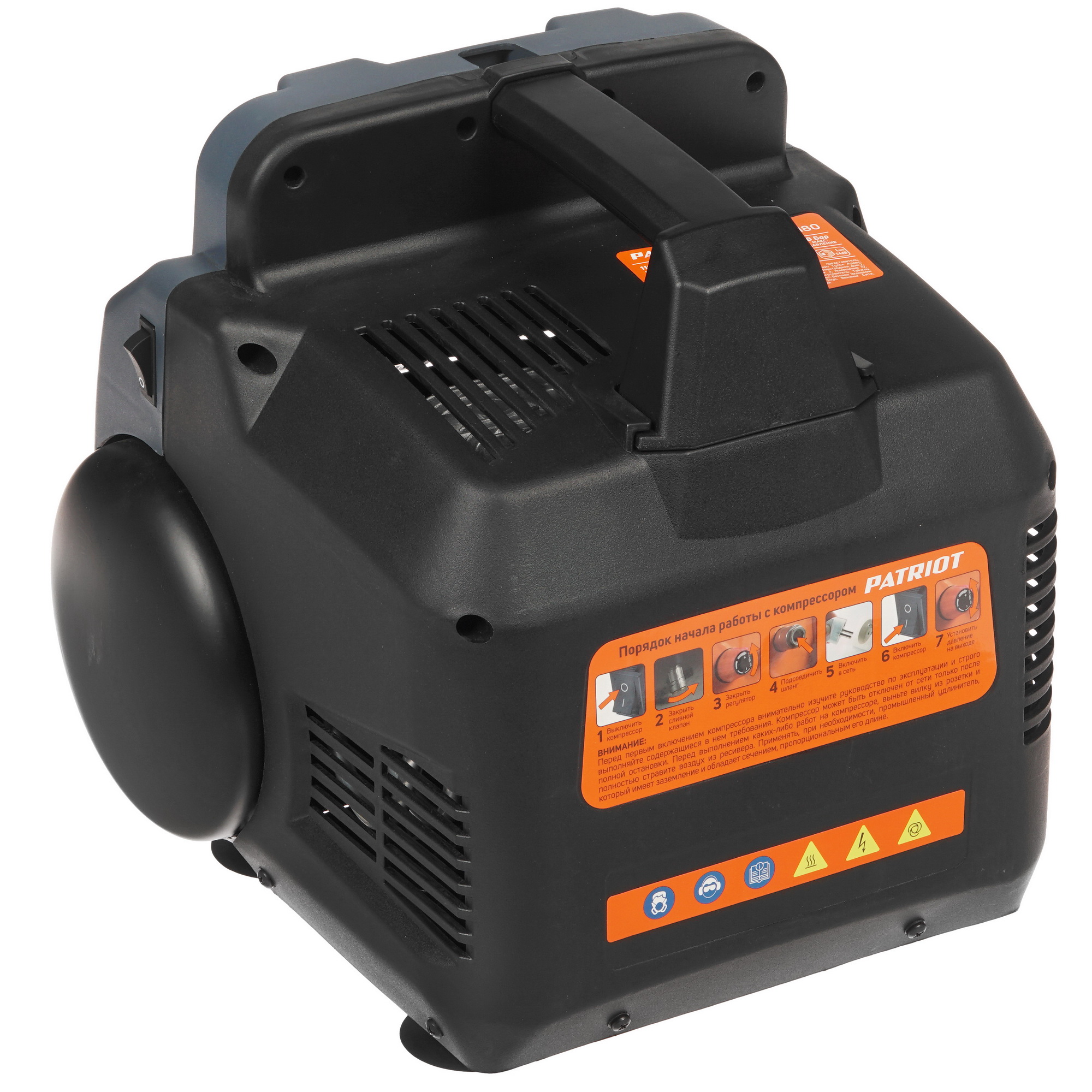 Компрессор поршневой безмасляный Patriot WO 6-180 8159942 STDN-0087825 - Вид №2