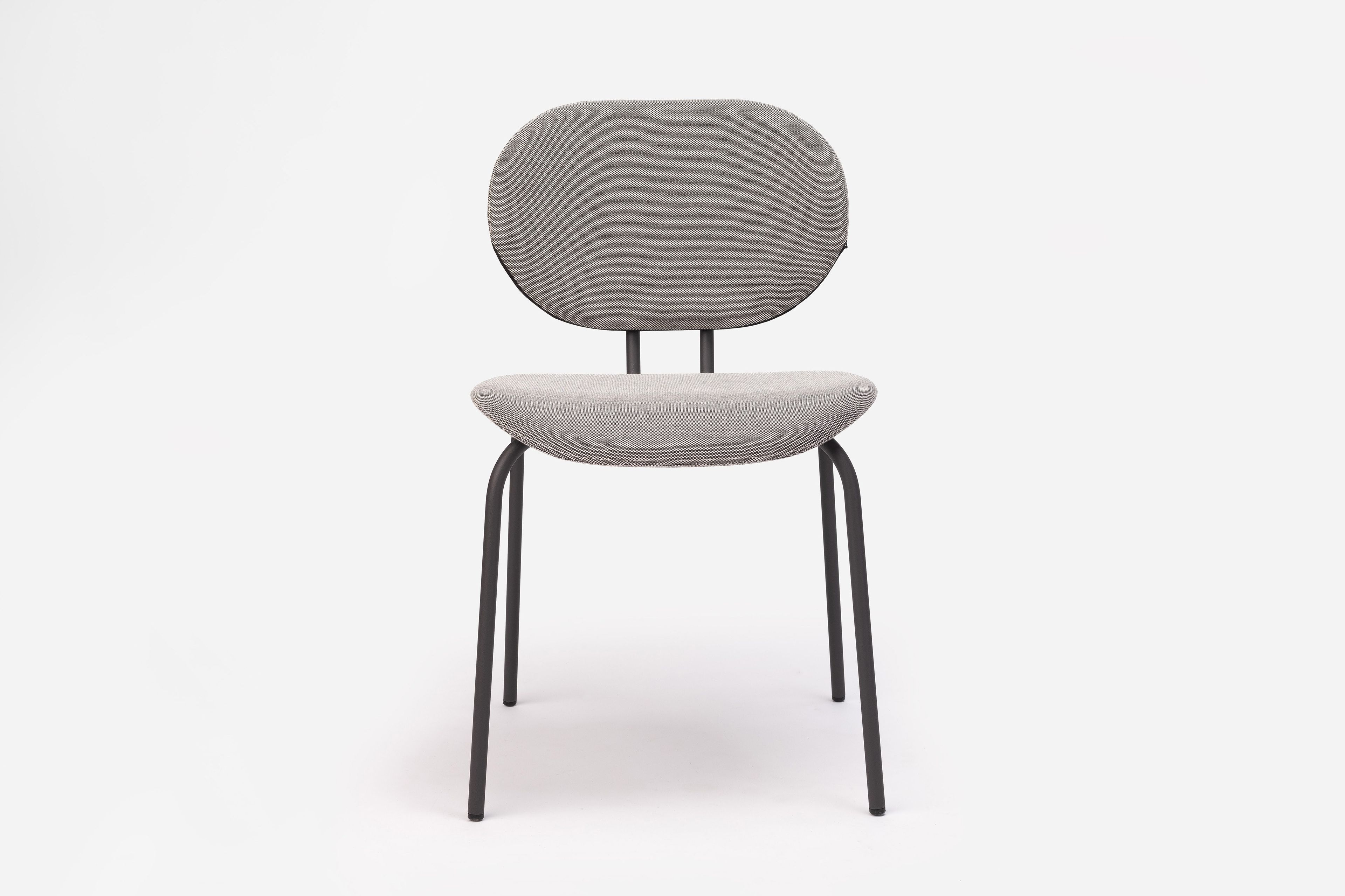 Стальной стул с мягким сиденьем ONDARRETA Hari ARCH-00004041