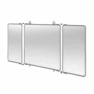 Трёхстворчатое зеркало 1143x30x600 mm, ХРОМ Arcade Burlington ARCA45 CHR
