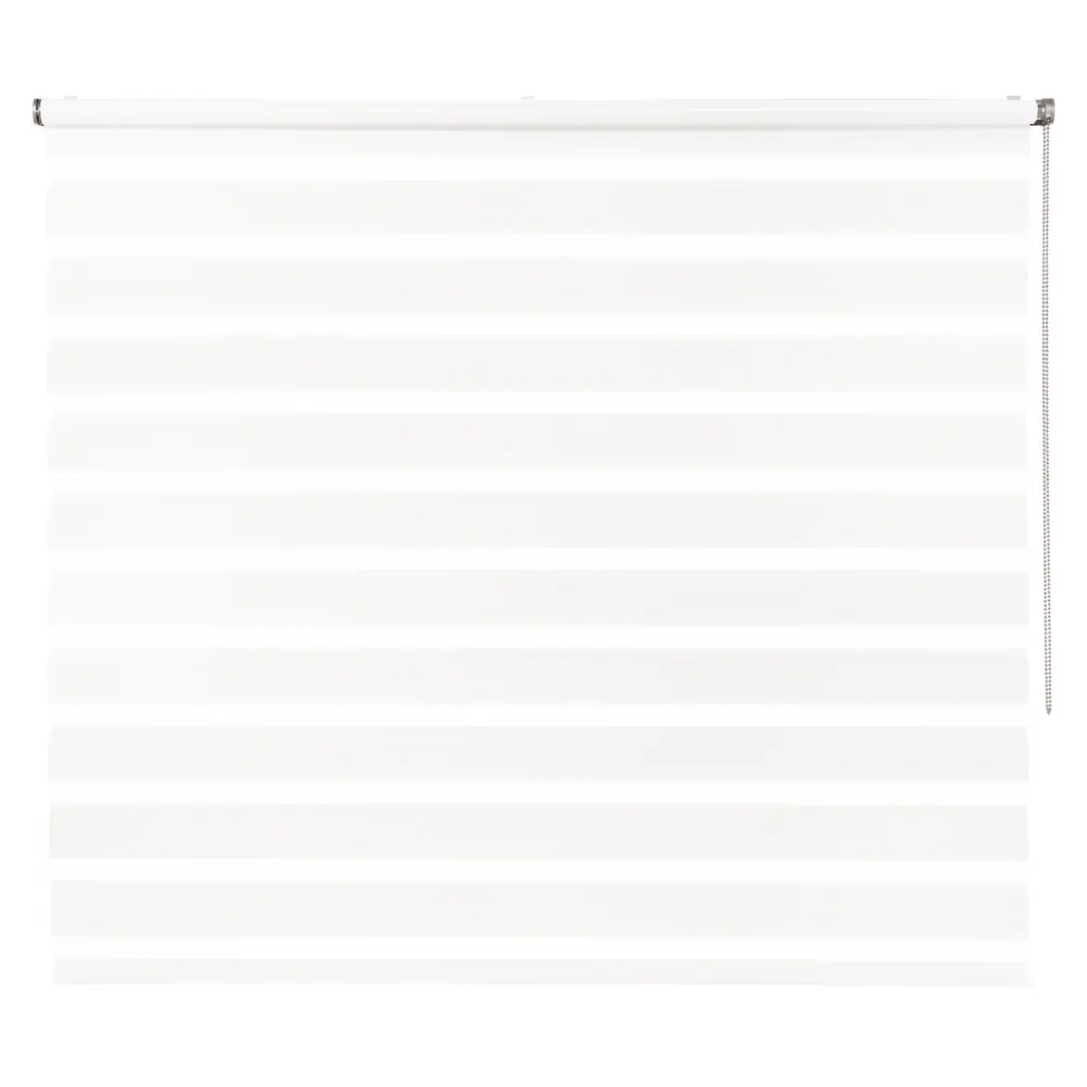 Штора рулонная день-ночь Inspire Siberia 140x190 см белая White 0 STLM-2112735 - Вид №1