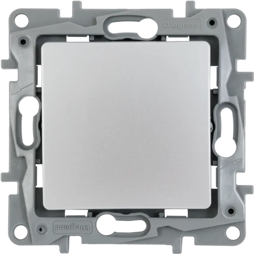 Legrand Etika: Одноклавишный переключатель в алюминиевом исполнении 17356812 STLM-0008018