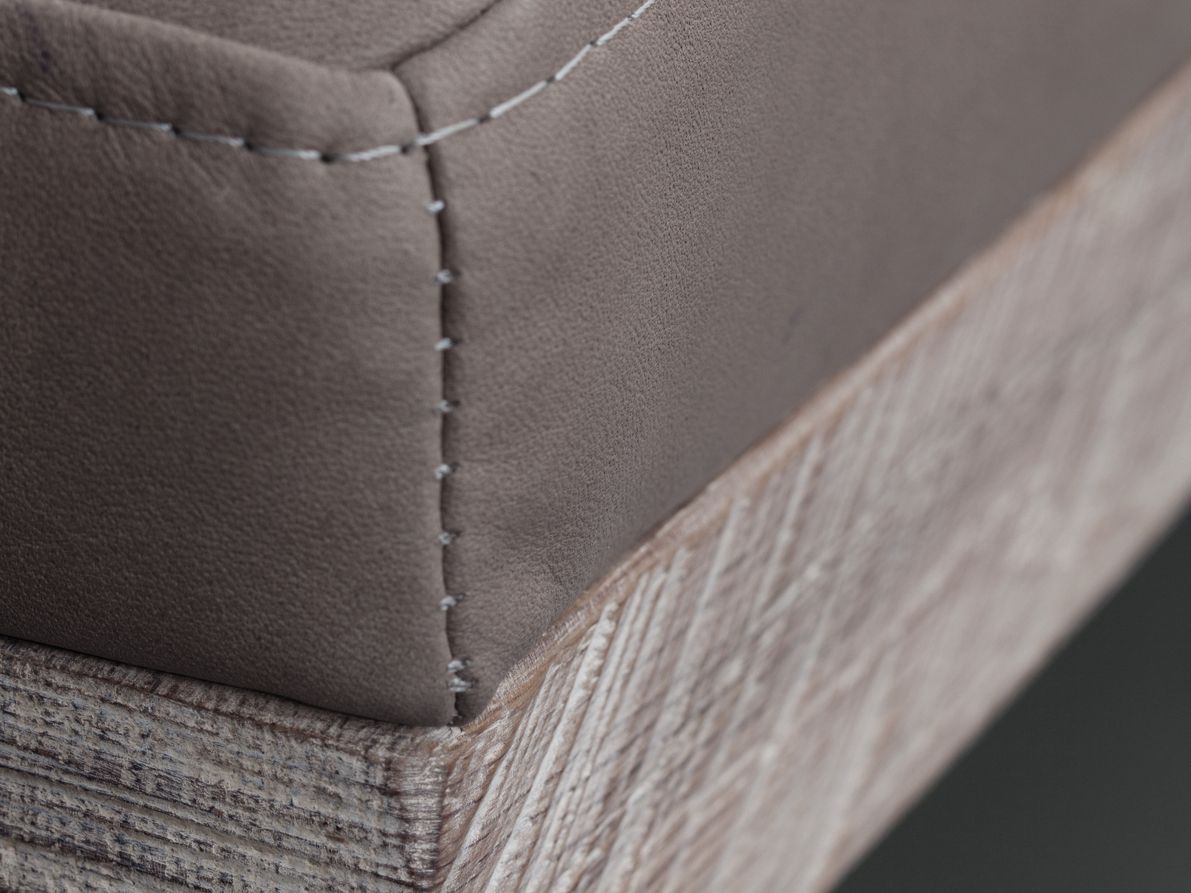 Деревянная мягкая скамейка со спинкой JANUA SC 02 ARCH-00075764 - Вид №8