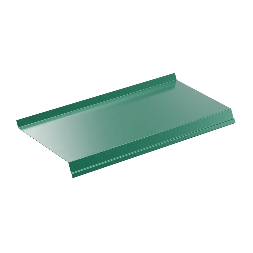 Отлив 150x2000 мм цвет зеленый ВЕГА STLM-2020536