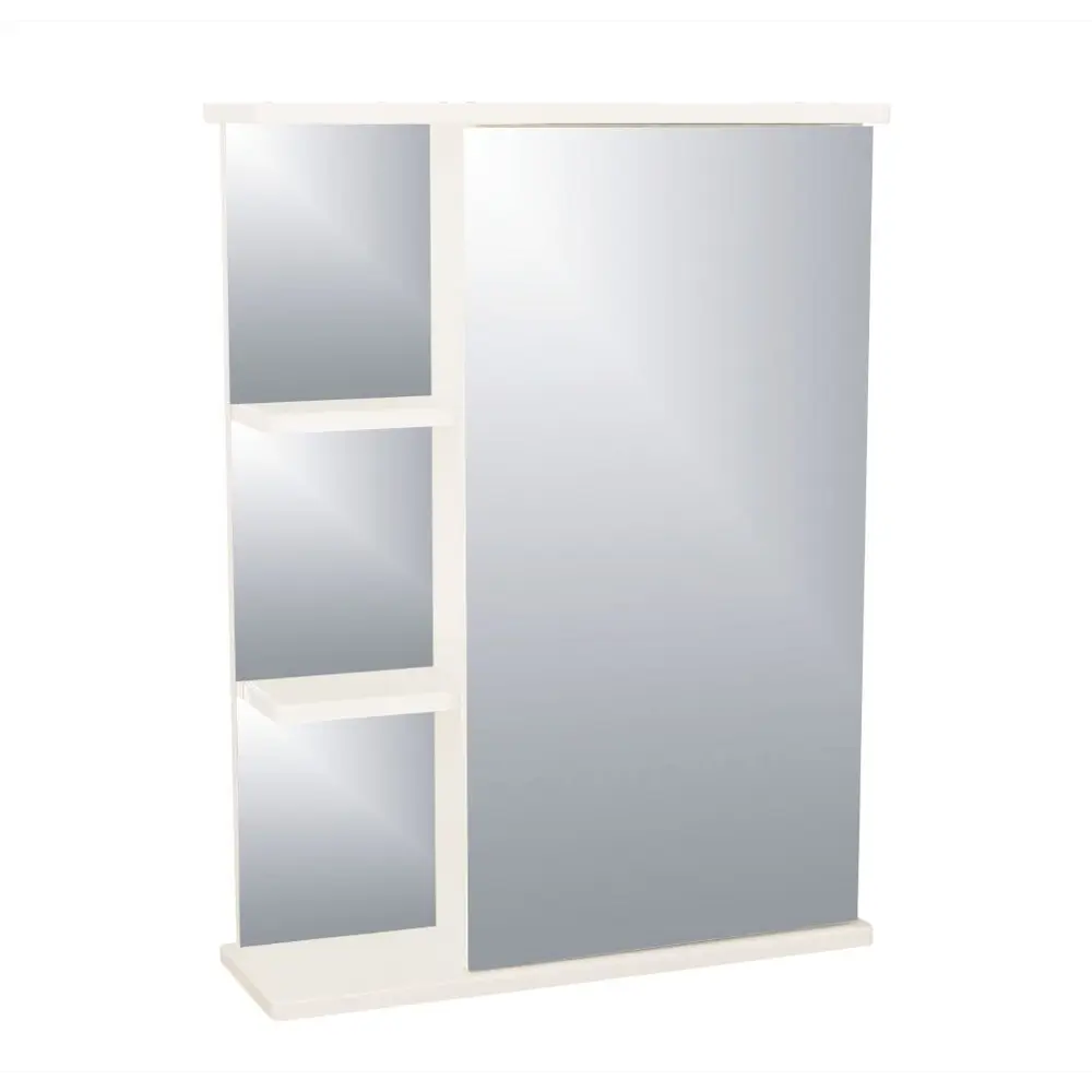 Шкаф зеркальный подвесной 45x72 см цвет белый 85088421 STLM-2161850 Santreyd Универсальный
