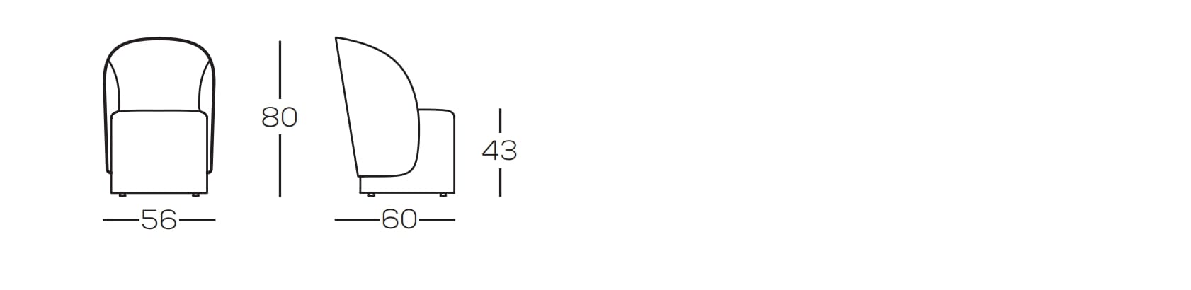 Тканевое кресло GRUPPO FOX день Фокса ARCH-00079094 - Вид №1