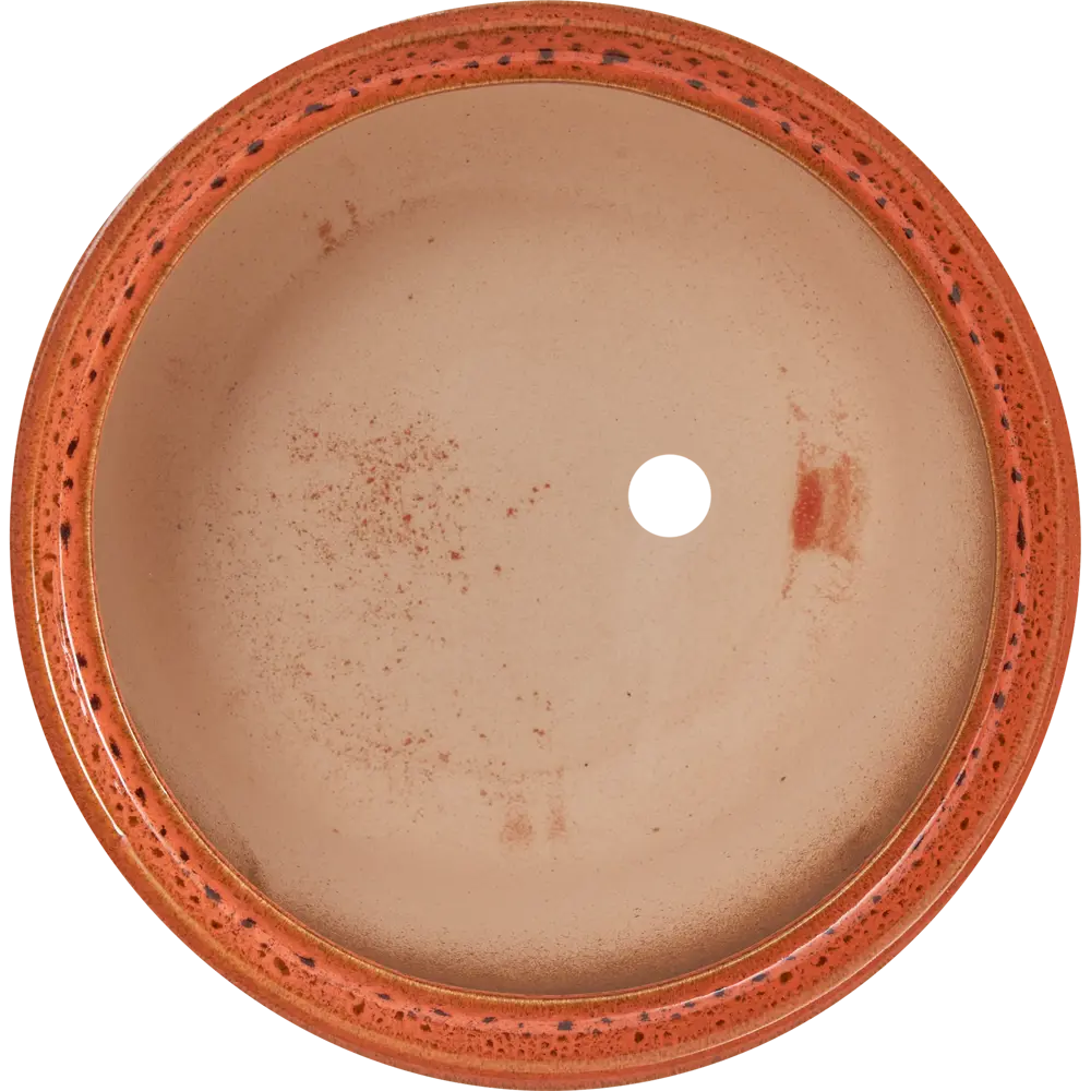 Горшок цветочный Gonchar Лира №2 Люкс ø23 h21 v5 л керамика оранжевый STLM-2141410 - Вид №1