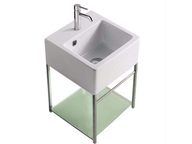 Хромированный латунный подвесной умывальник Galassia PLUS DESIGN ARCH-00088239