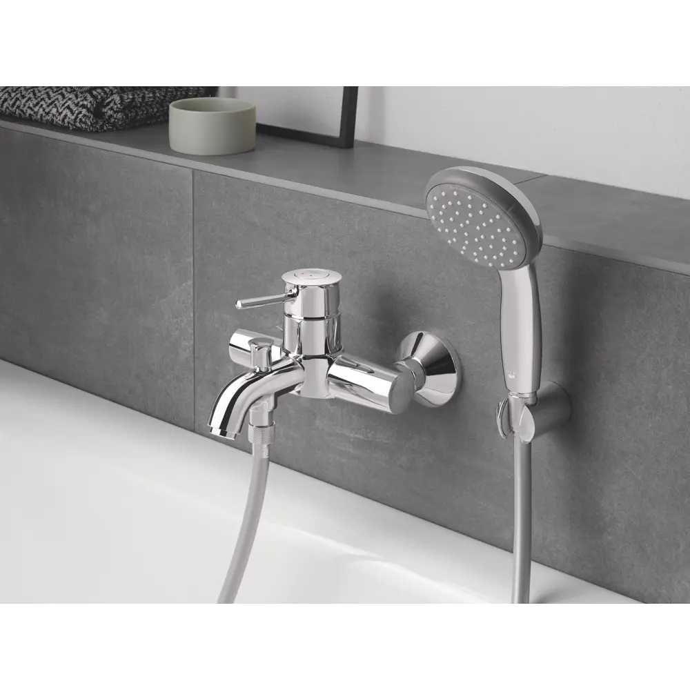 Набор для душа Grohe Vitalio Start 2 режима цвет хром STLM-2046836 - Вид №3