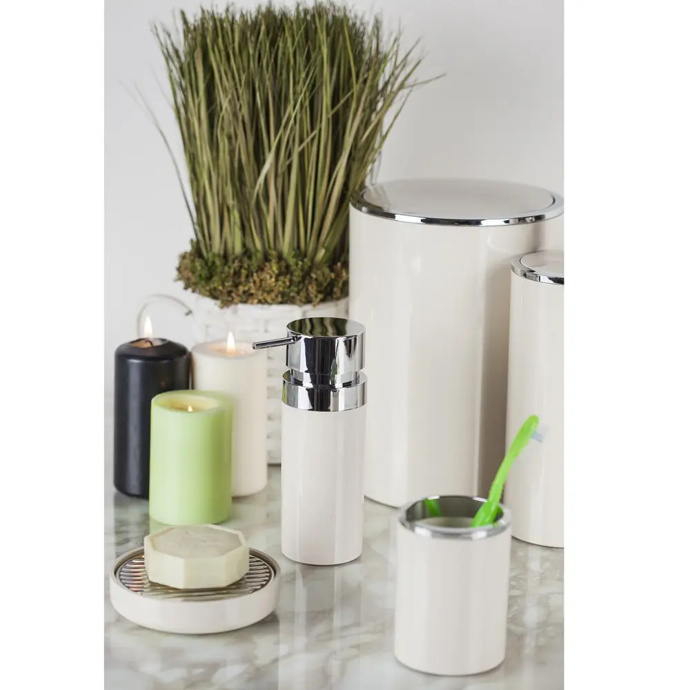 Ёршик для унитаза «Lenox» цвет бежевый PRIMANOVA STLM-2155200 - Вид №4