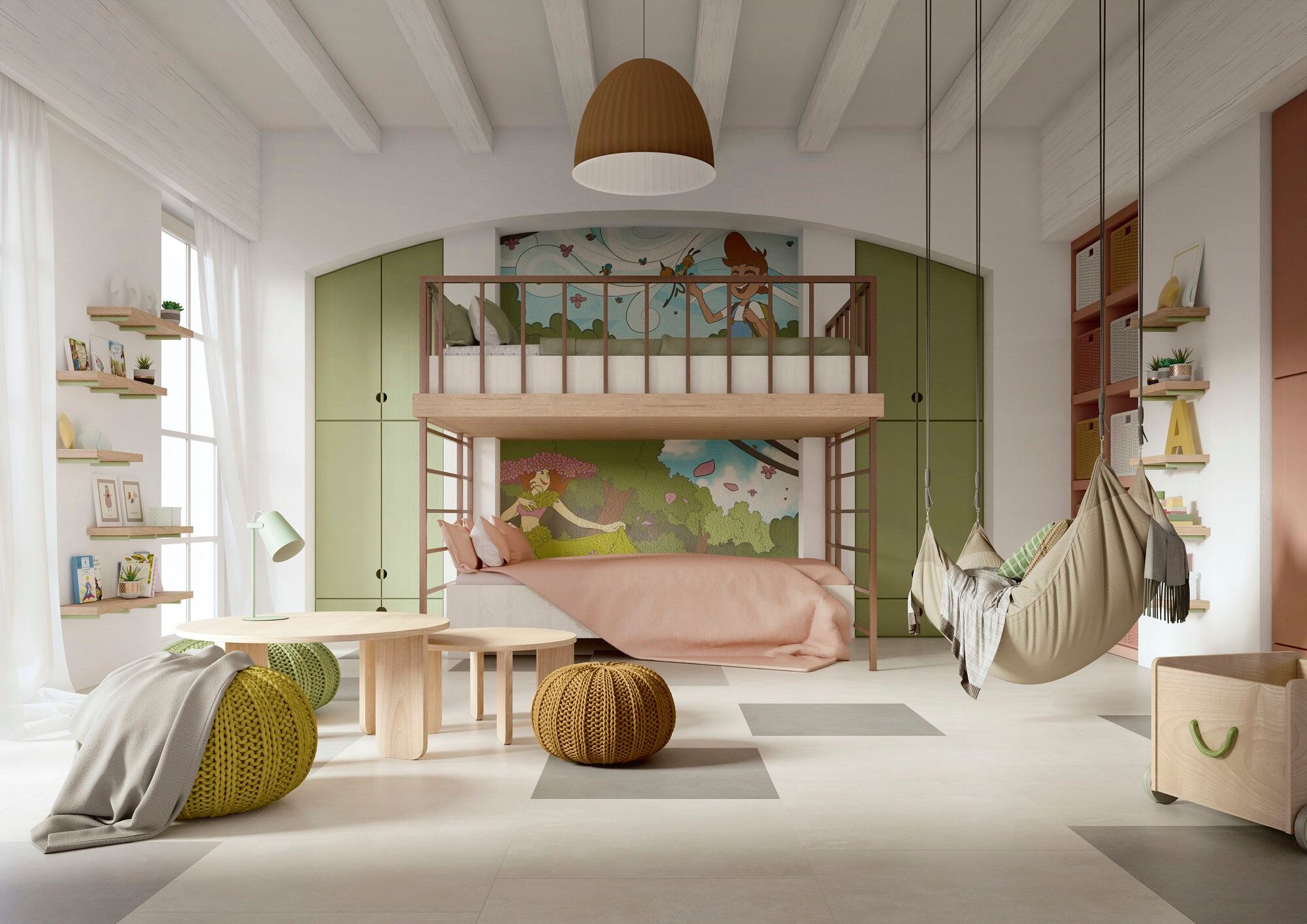 Цементный эффект крытый керамогранит / напольное покрытие ARIOSTEA URBAN ACTIVE ARCH-00049718 - Вид №2