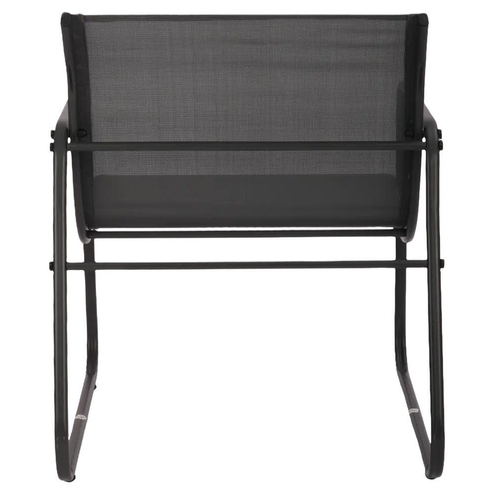 Набор садовой мебели для отдыха BEGINIA Lama Сталь Стол, диван, кресло 2 шт Черный STLM-2183634 - Вид №16