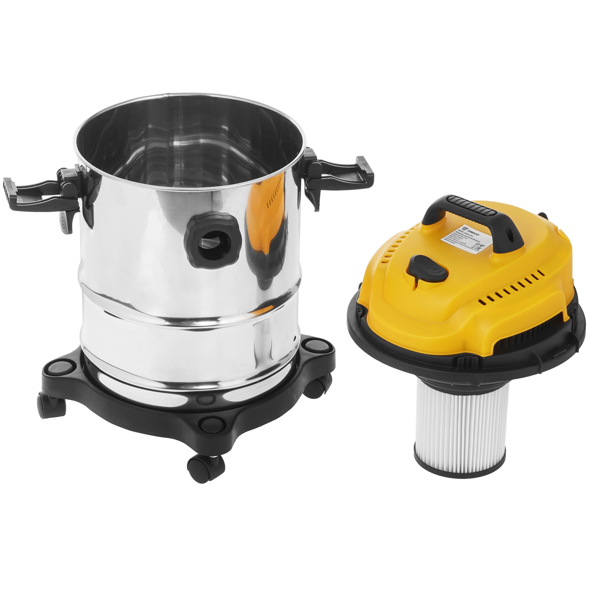 Строительный пылесос  DEKO DKVC-1400-15S 5422328 STDN-0061607 - Вид №5