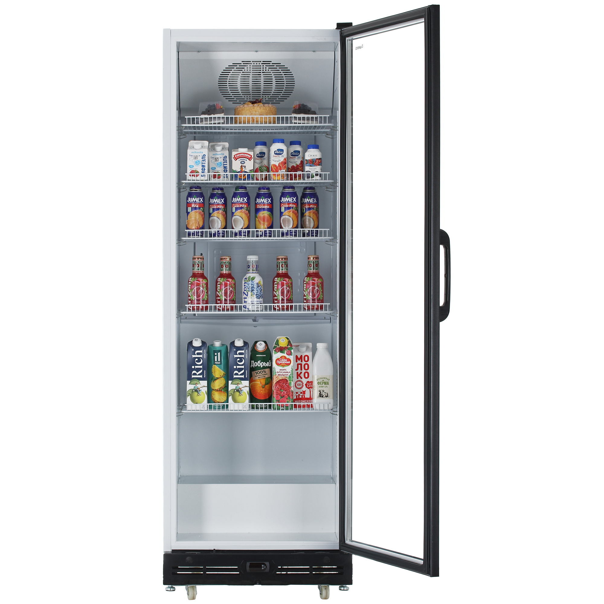 5356103 Холодильная витрина   Бирюса B600D черный STDN-0067592 - Вид №5